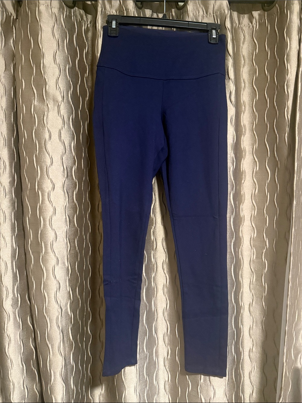 Ruby Ribbon Midnight Navy High-Waist Leggings